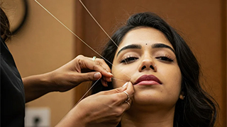 Upper Lips Threading